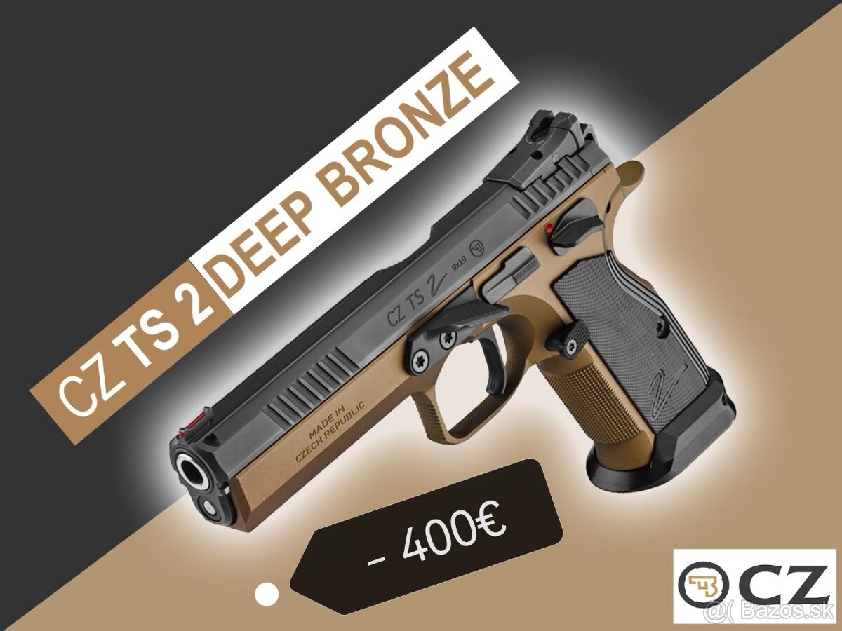 Zľavová poukážka na CZ TS2 Deep Bronze