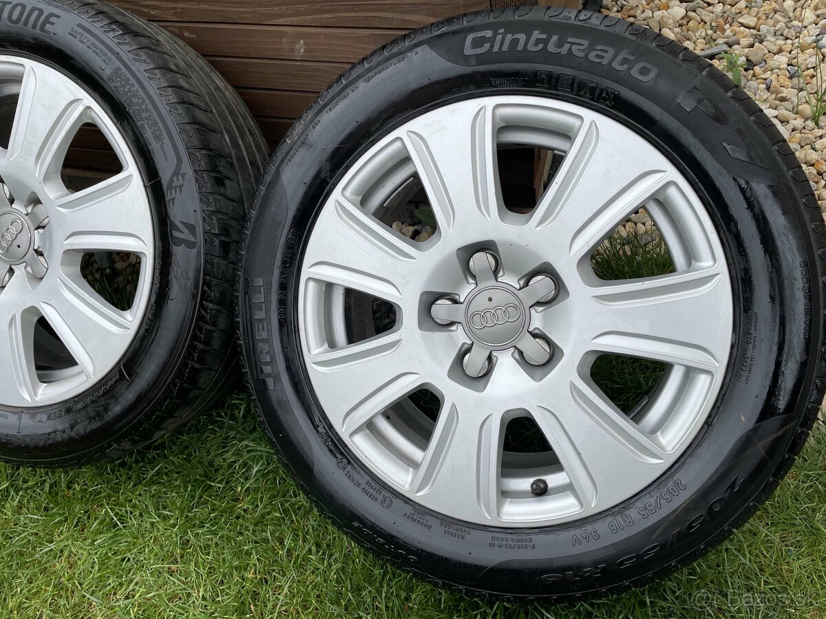 Orig.audi Alu Disky zimné  5x112 6,5jxR16 ET33 Audi  VW