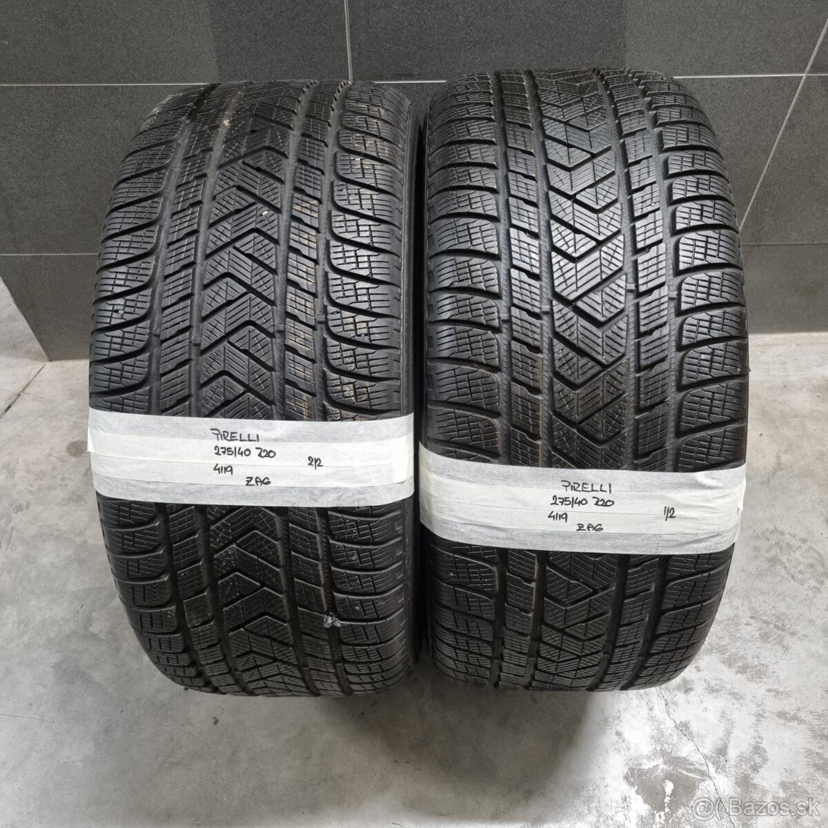 Zimné pneumatiky 275/40 R20 PIRELLI DOT4119