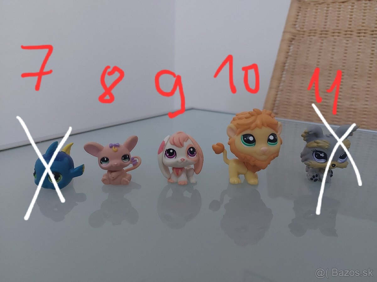 LPS Littlest Pet Shop zvieratká