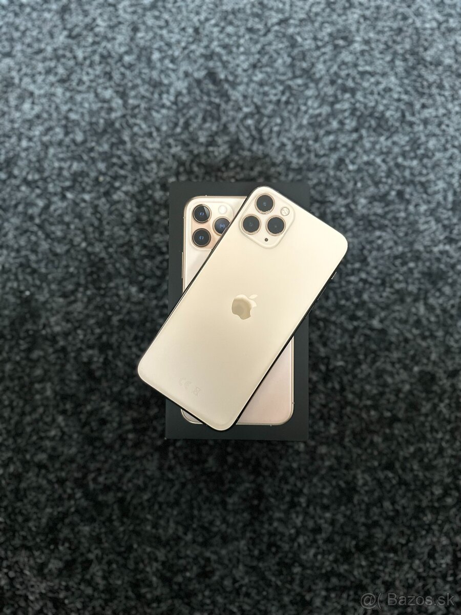 iPhone 11 Pro 64GB Gold KOMPLET (95% Batéria)