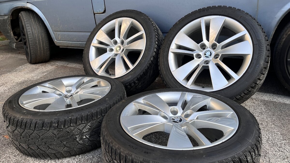 ❄️zimná sada 5x112 r18 superb 3 Passat b8