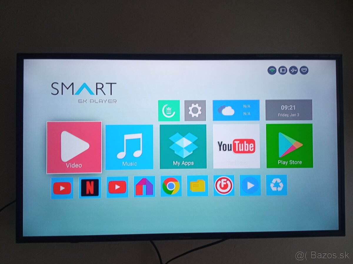 Predam Android box skrinku na TV co nema smart funkie.