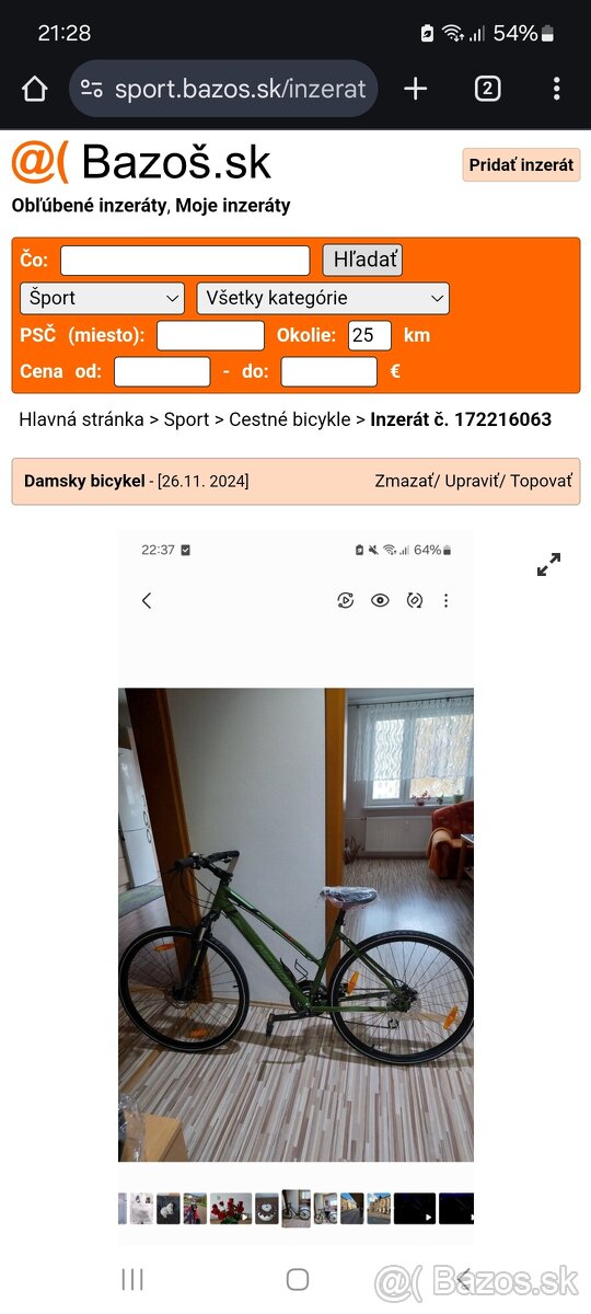 Damsky bicykel