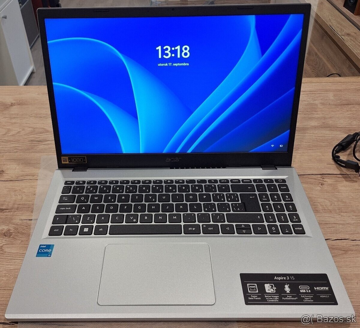 Notebook Acer Aspire 3 15 Pure Silver