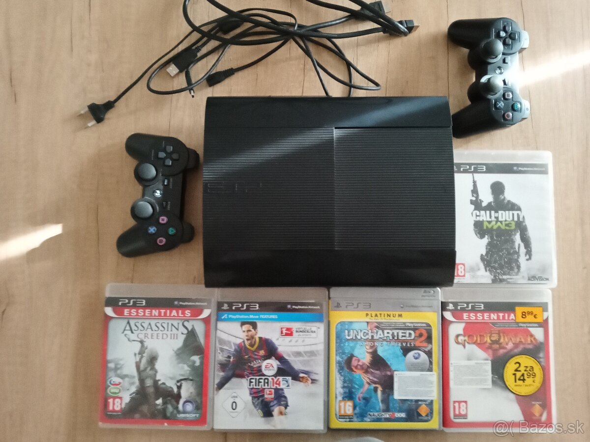 PS3 Super Slim 500GB HDD