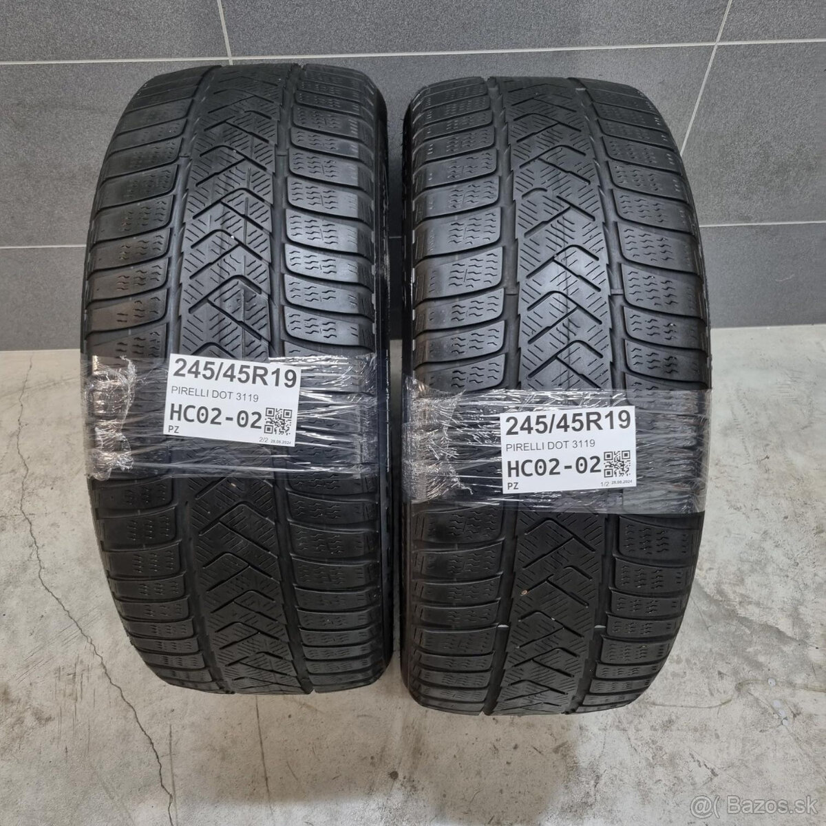 Zimné pneumatiky 245/45 R19 PIRELLI DOT3119