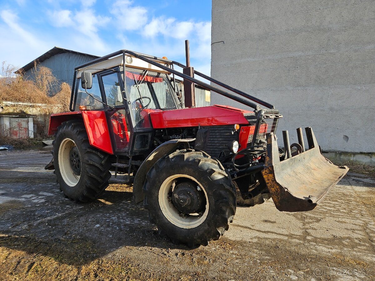 Traktor Zetor s lesnou úpravou na predaj