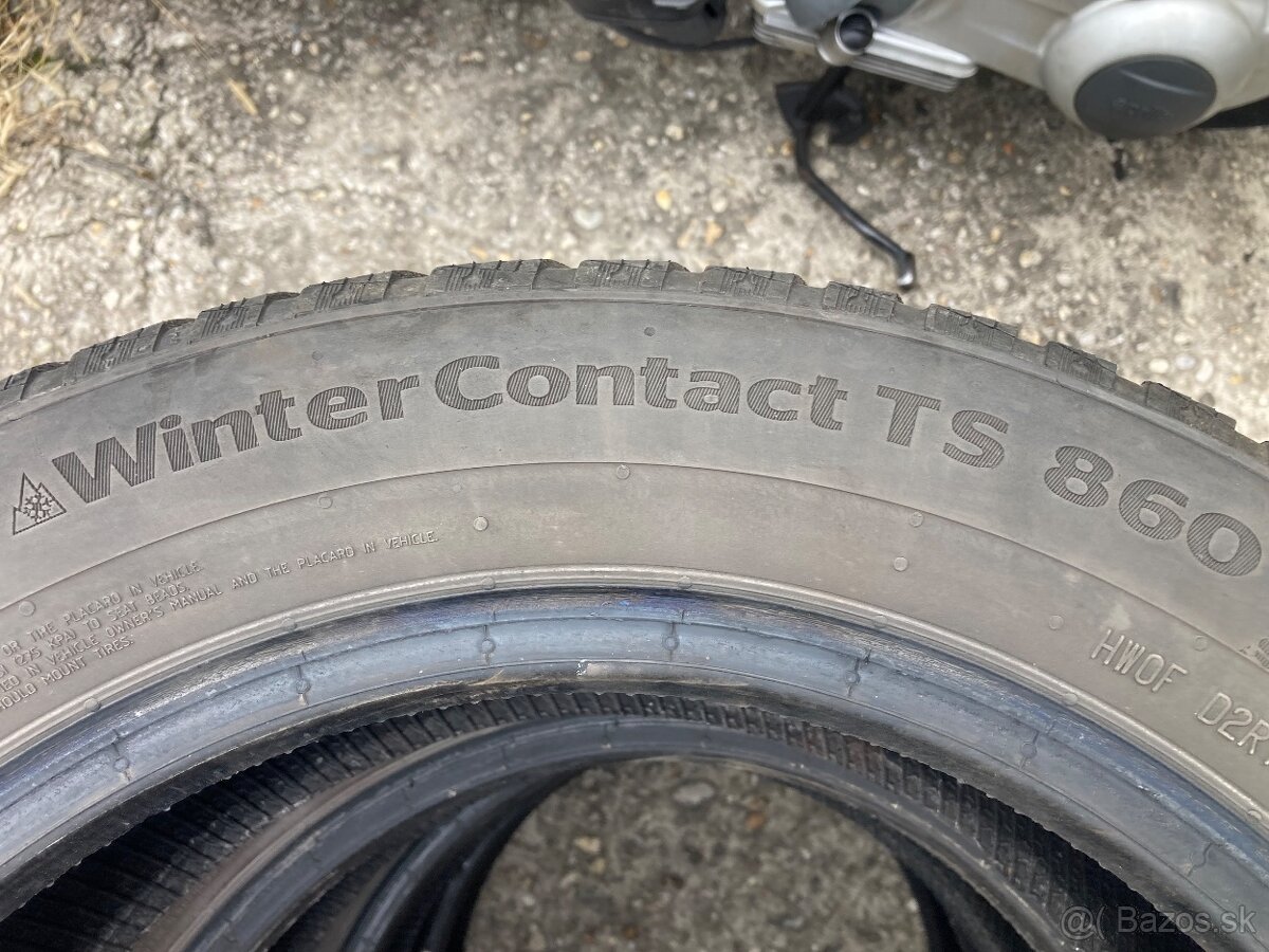 205/55r16 zimne continental