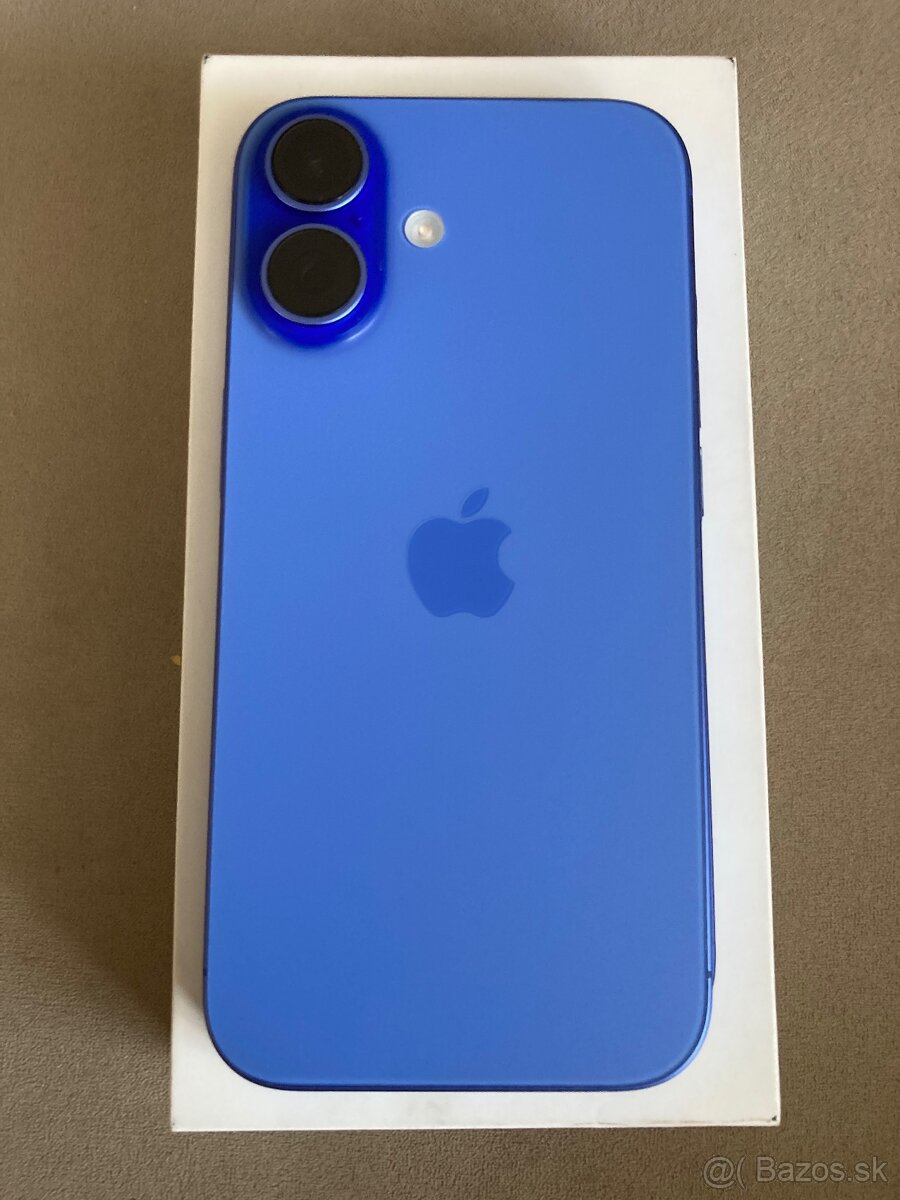 iPhone 16 128 GB ultramarine modrý