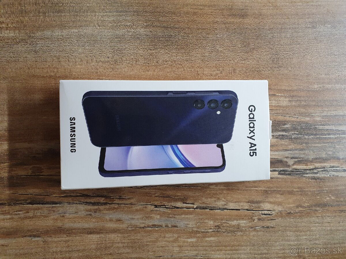 Samsung Galaxy A15 128GB Black nový