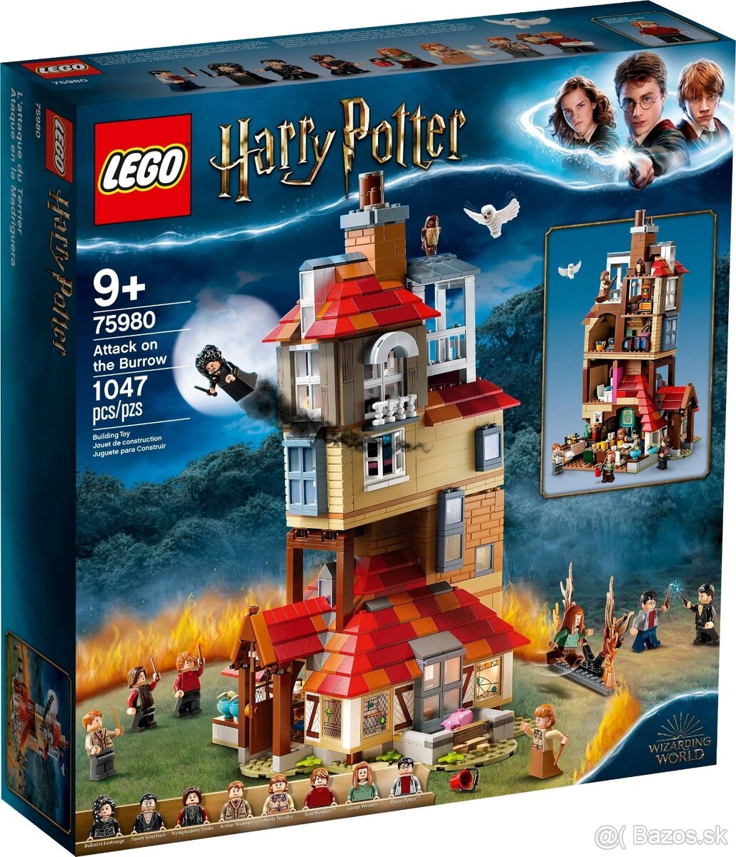 Lego Harry Potter - Attac on The Burrow 75980