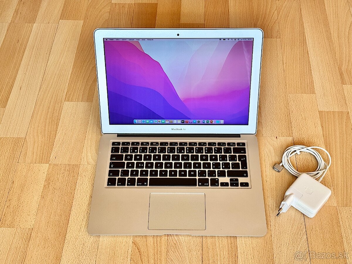 MacBook Air 13"+ Nabíjačka + Kryt, Výdrž batérie 7 hod.