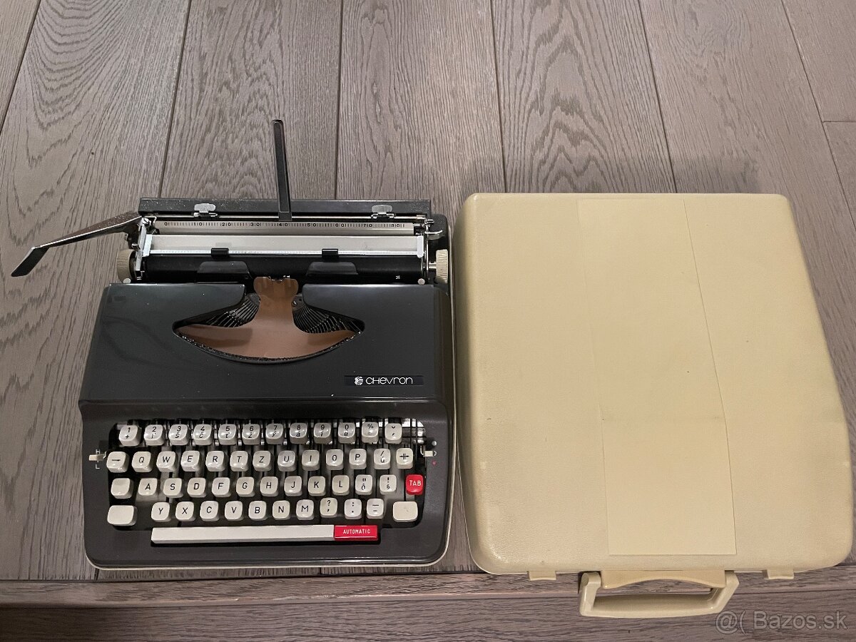 Písací stroj zn. Chevron GD 53, ako nový