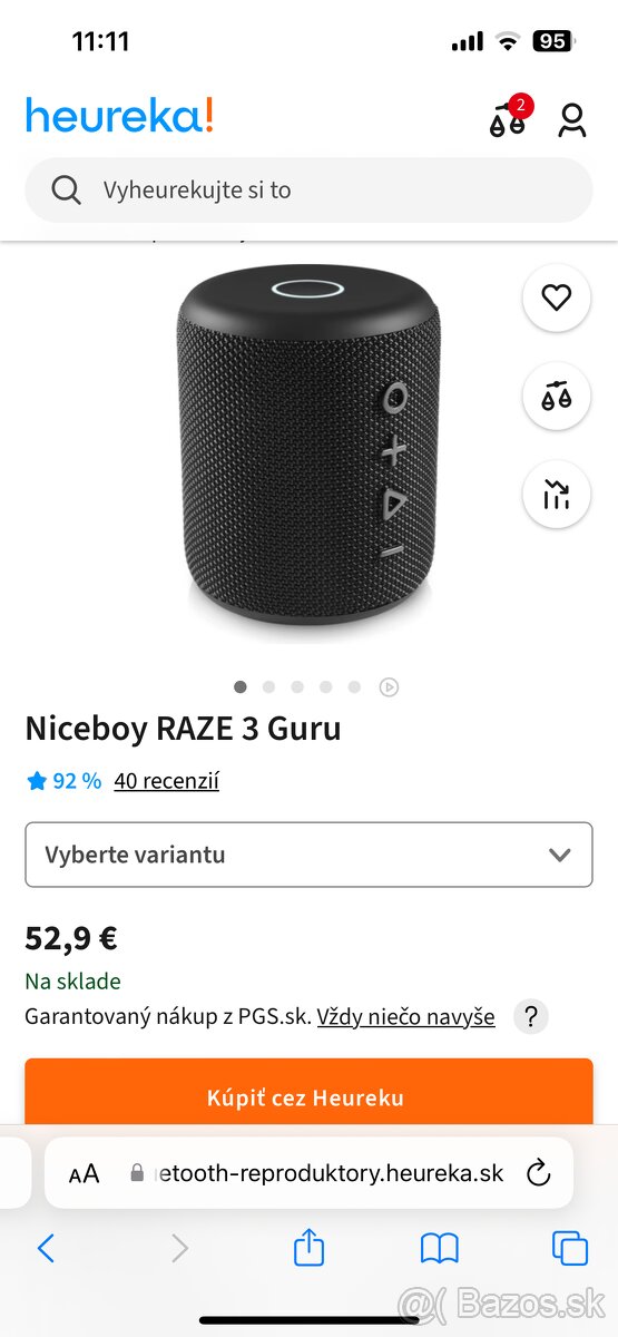 reproduktor Niceboy Raze 3 Guru