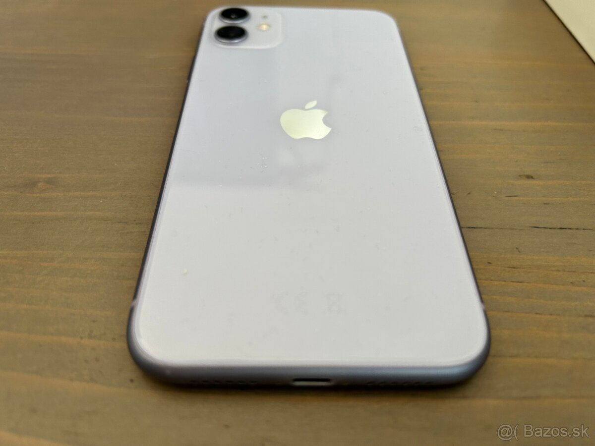 Iphone 11, Purple, 128GB kúpený 11/2020