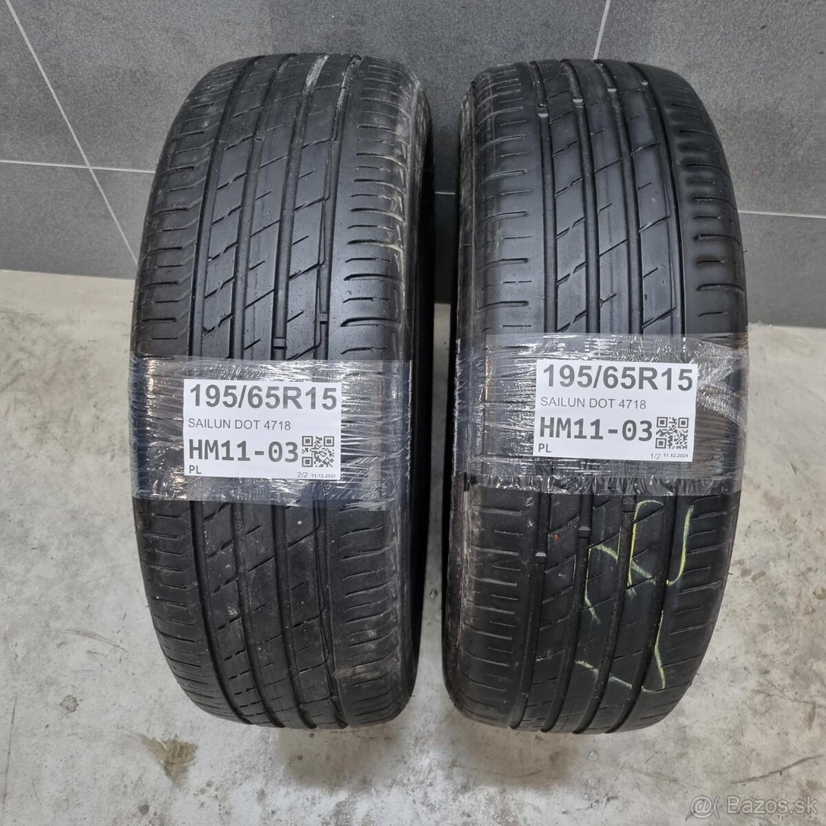 Letné pneumatiky 195/65 R15 SAILUN DOT4718