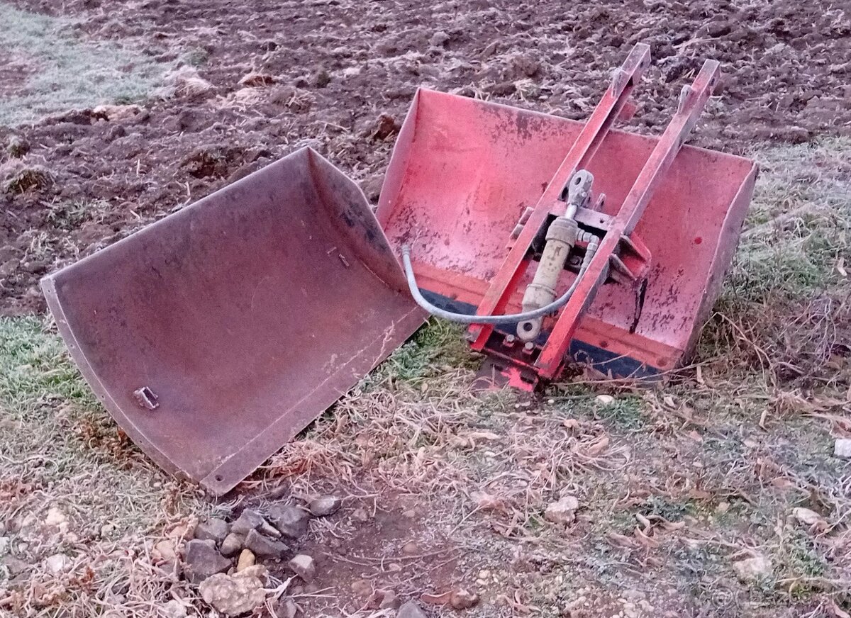 2 ks Radlica , Hydraulický valec, Držiak na radlice