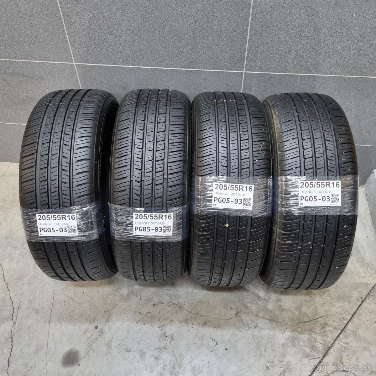 Letné pneumatiky 205/55 R16 TRIANGLE DOT0720