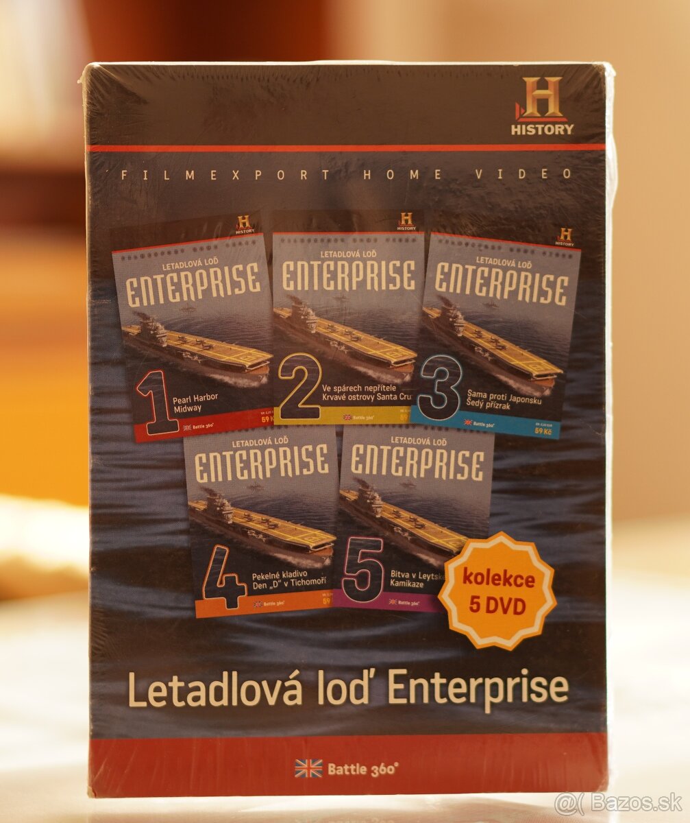 Letadlová loď Enterprise - 5DVD