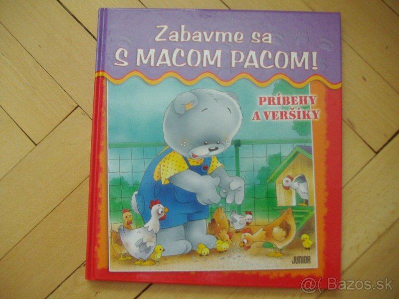 Knižka Zabavme sa s macom Pacom 5,60 eur