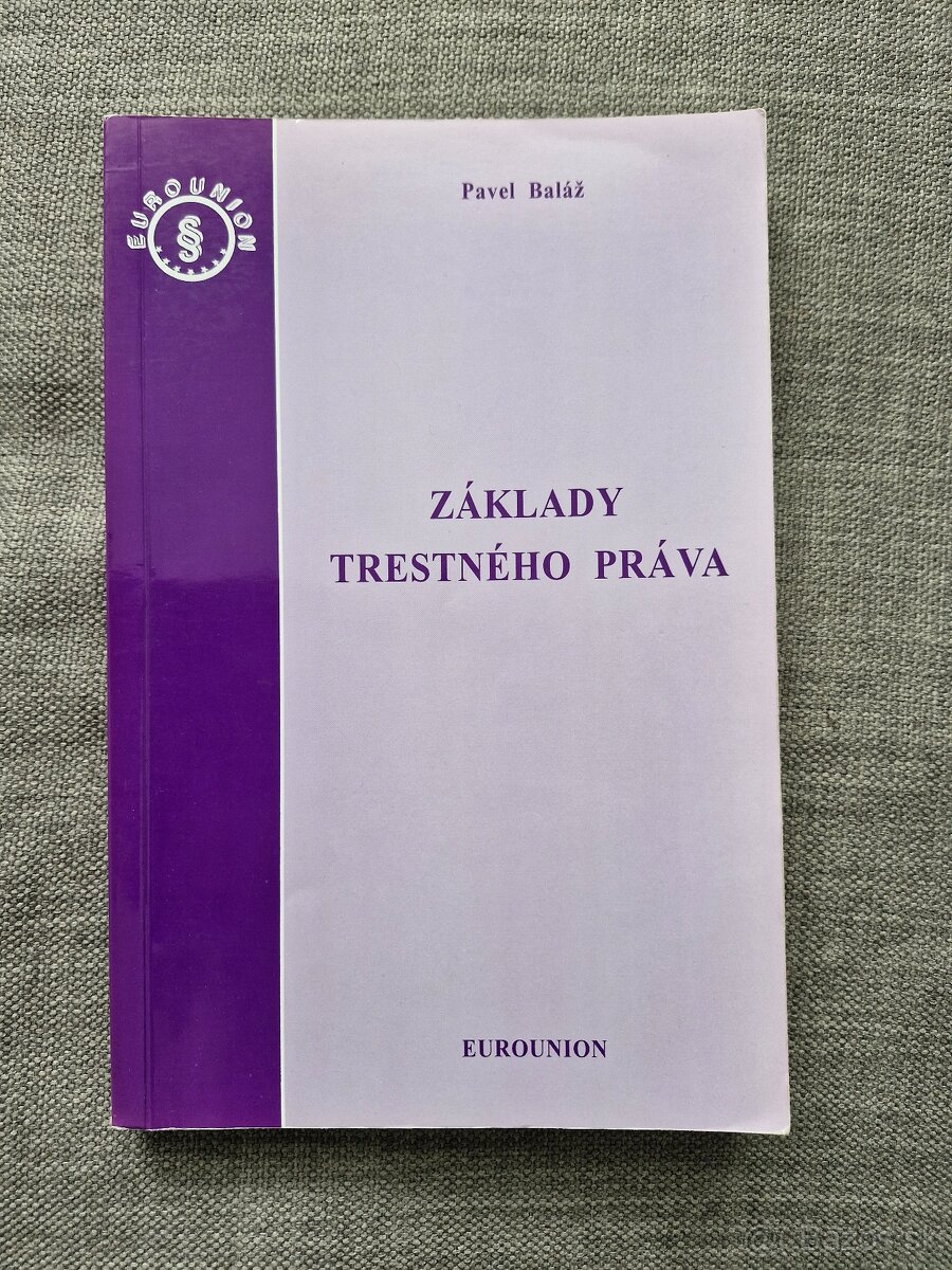 Základy trestného práva