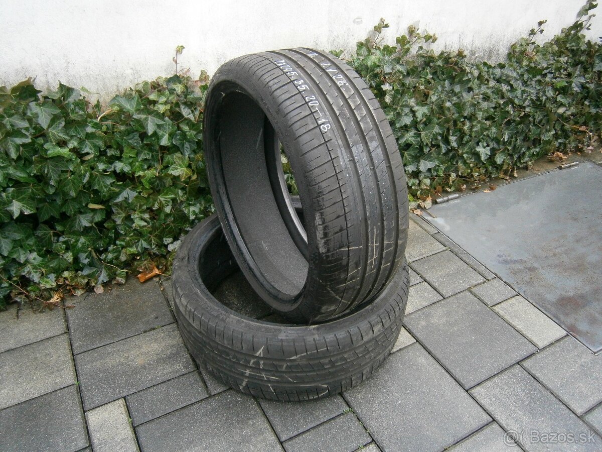 Predám 2x letné pneu Michelin 545/35 R20 95YXL