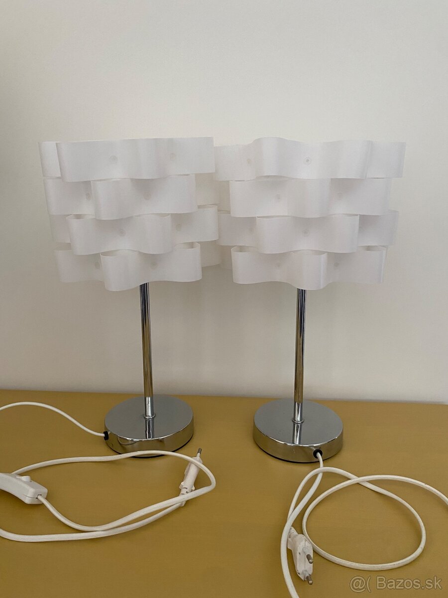 2 x nočná lampa