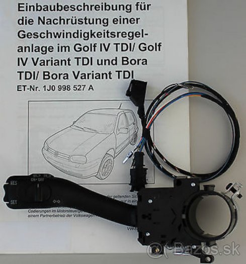 Tempomat VW, Skoda, Seat