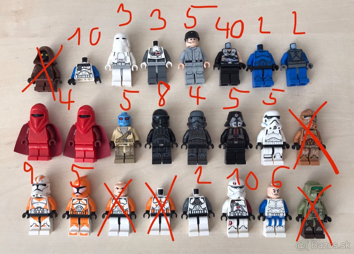 Lego Star Wars figúrky