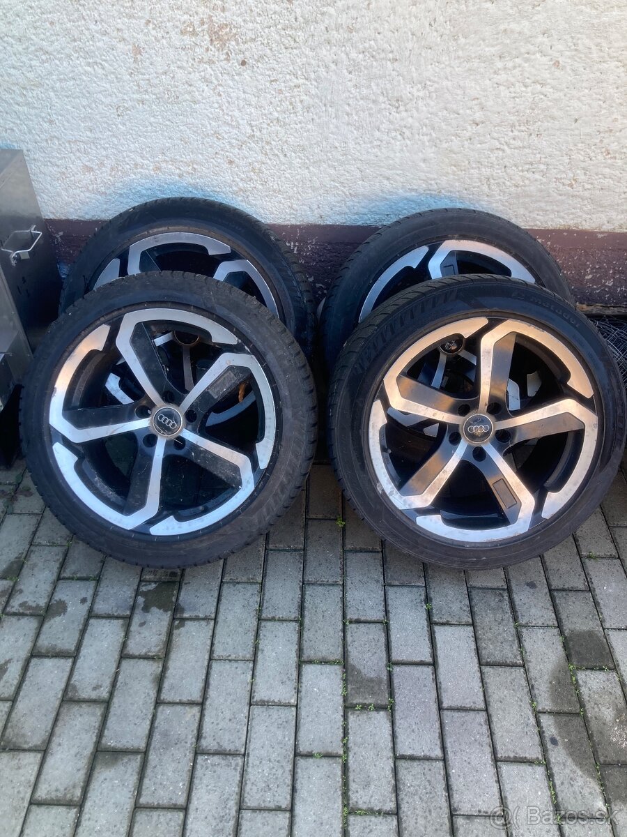 Alu audi disky + pneu 245/45R18 V XL Matador