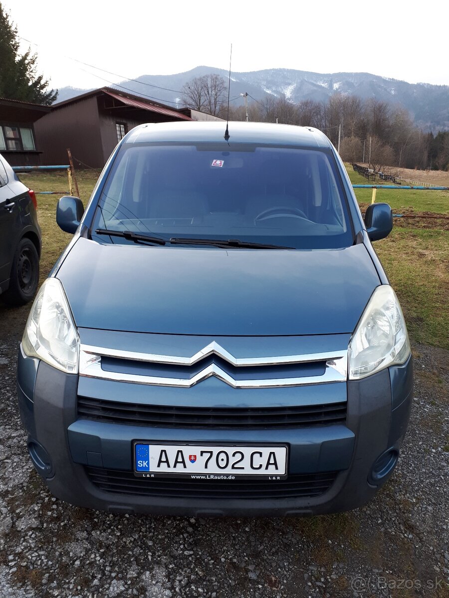 Citroen Berlingo multispace 1,6 benzín,LPG 88kw