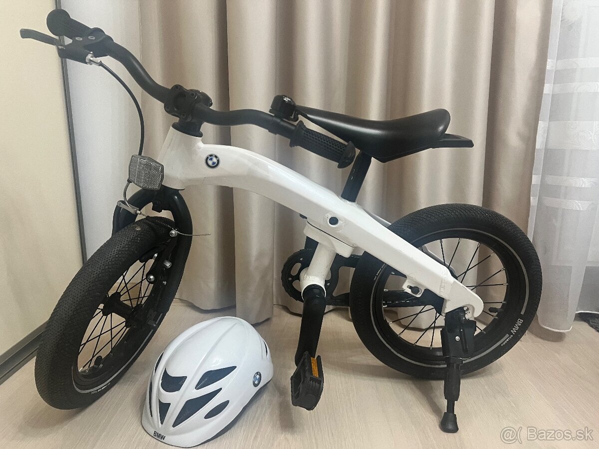 Bicykel a odrážadlo BMW 2v1 + prílba BMW