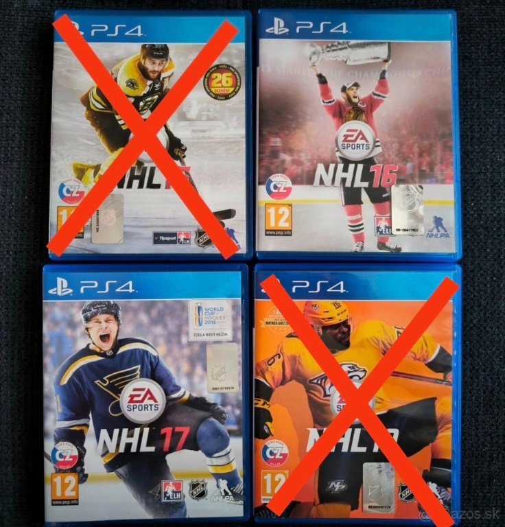 NHL 15 16 17 19 PS4 (CZ)