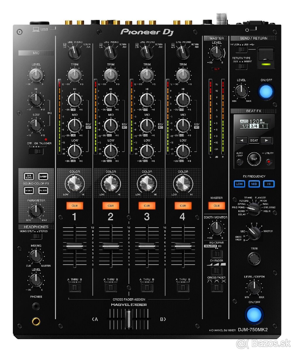 Pioneer djm 750mk2 výmena, predaj