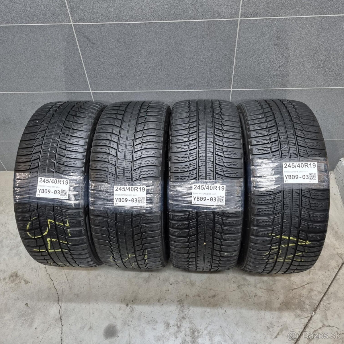 Zimné pneumatiky 245/40 R19 BRIDGESTONE DOT4517