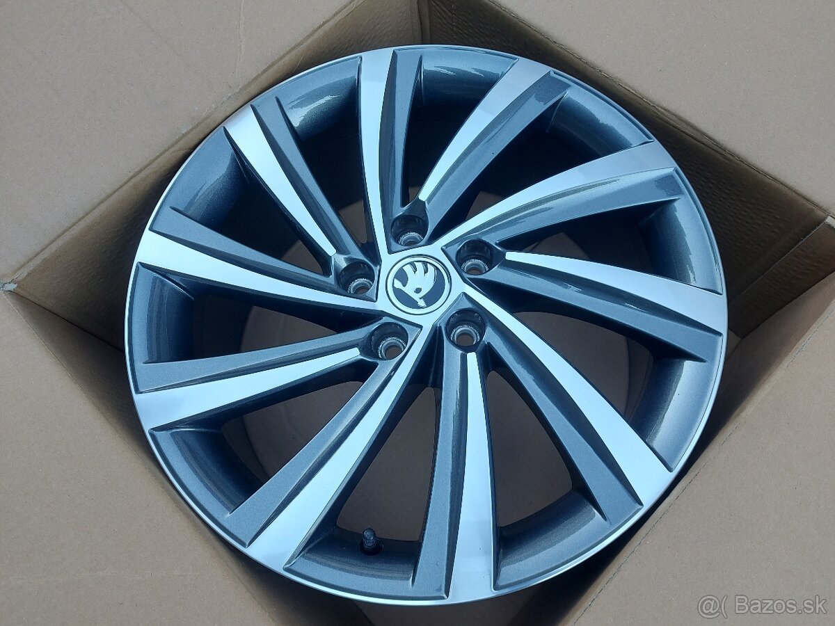 5X112 - 7,5Jx18 - ET48 - NOVÉ disky original ŠKODA OCTAVIA I