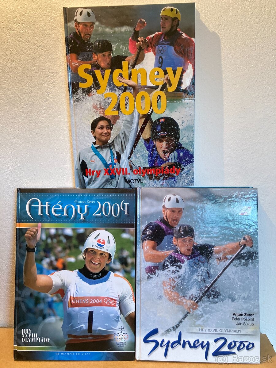 Knihy z letných olympijských hier - Atény a Sydney