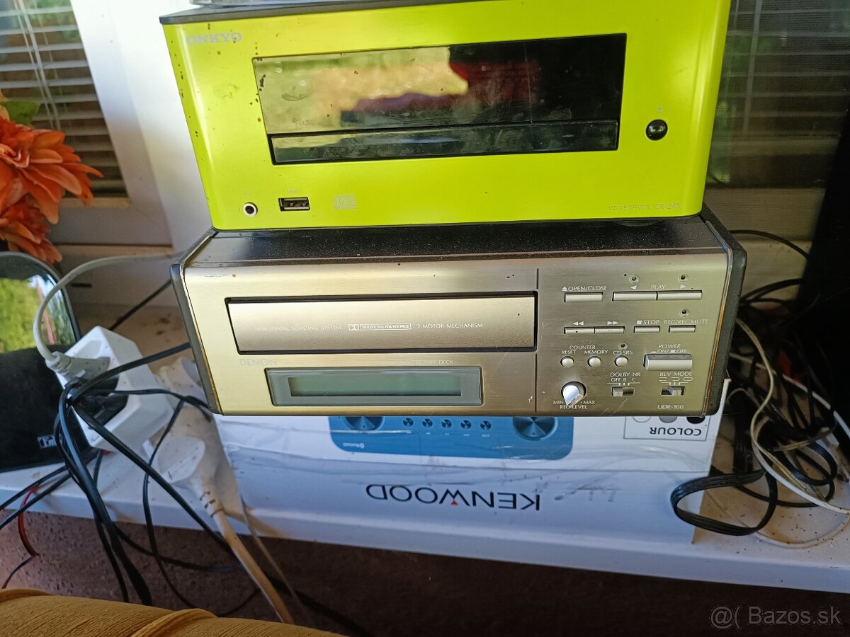 Onkyo  CS 245 - Receiver,  Deck Denon + Repro