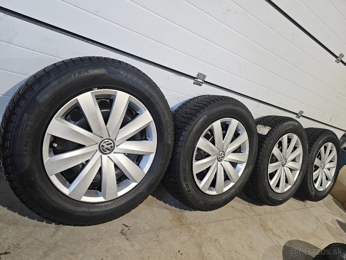 Zimná Sada Volkswagen PASSAT B8, SHARAN, T-ROC 215/60 R16