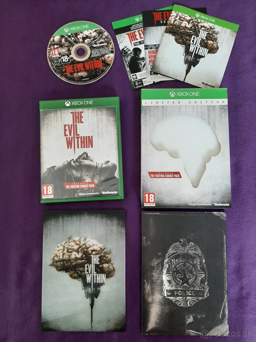 Xbox One/Xbox Series X hra The evil within Limited edition