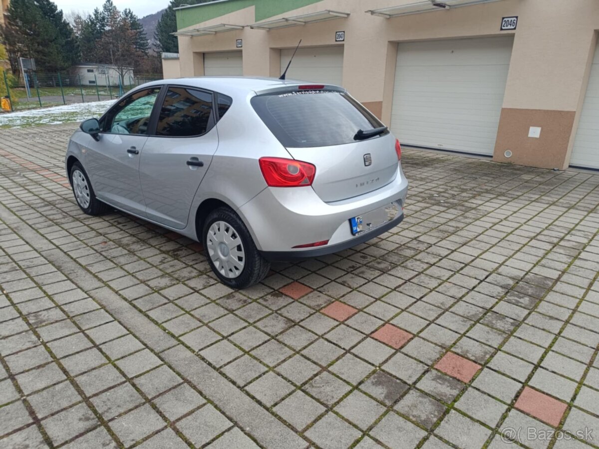 SEAT IBIZA 1,4 BENZÍN, 16V, 63KW, PÔVODNÝ LAK