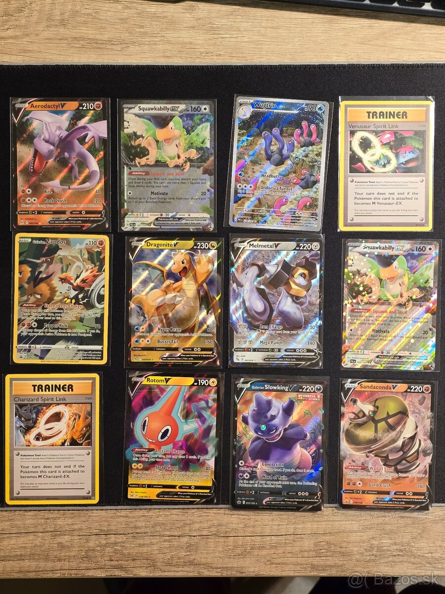 Pokémon karty set 12ks