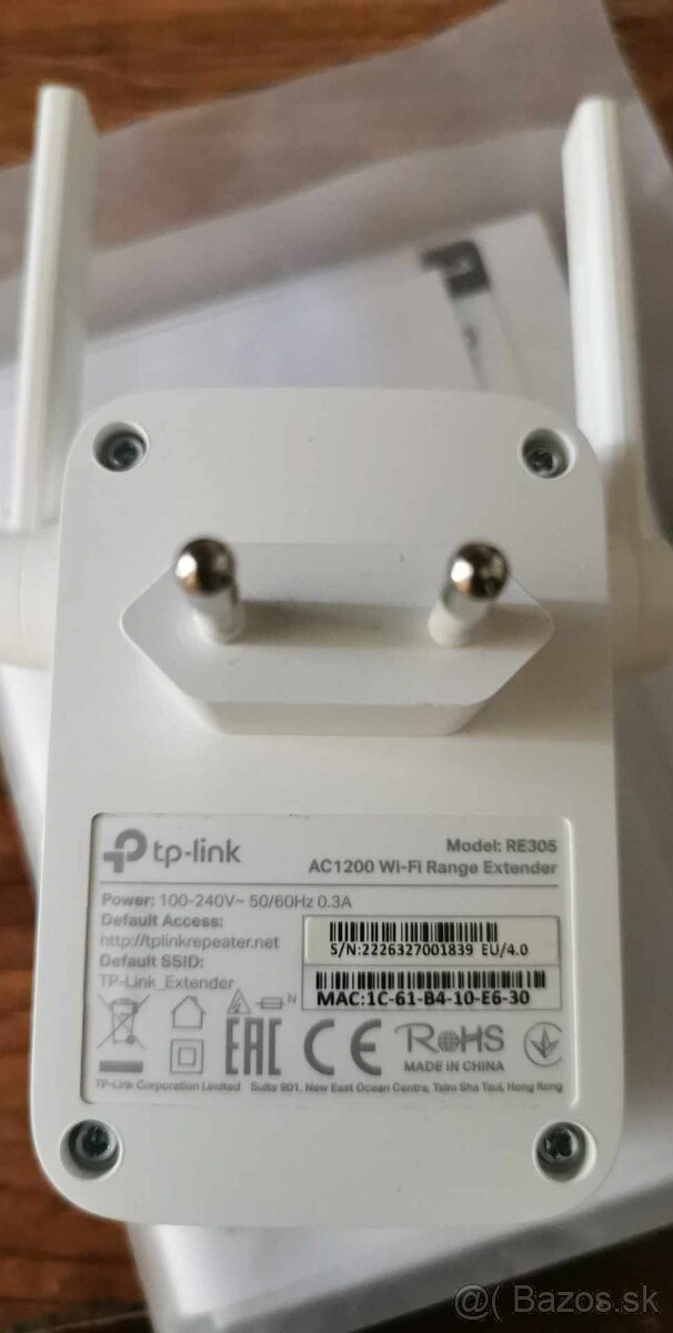 TP-LINK RE305 AV1200  WIFI extender
