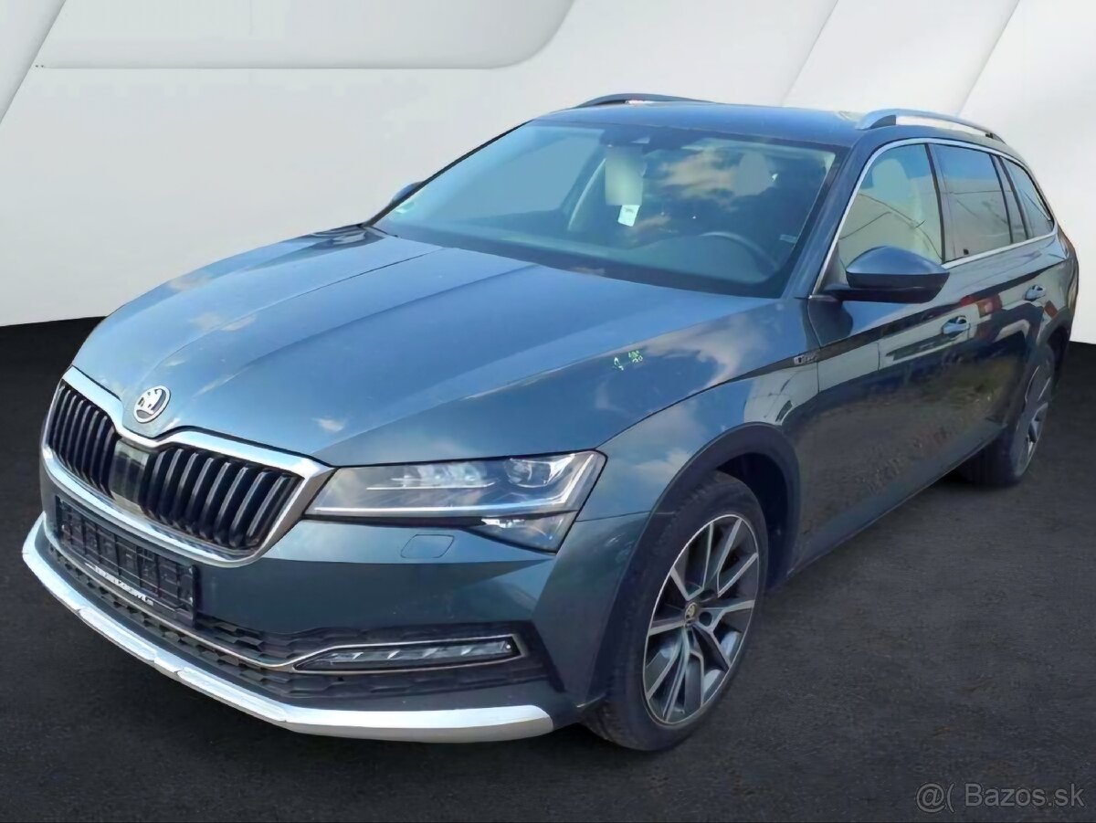 ✅️ŠKODA SUPERB SCOUT 4x4 2.0.TDI, DSG, WEBASTO,KAMERA,DCC✅️