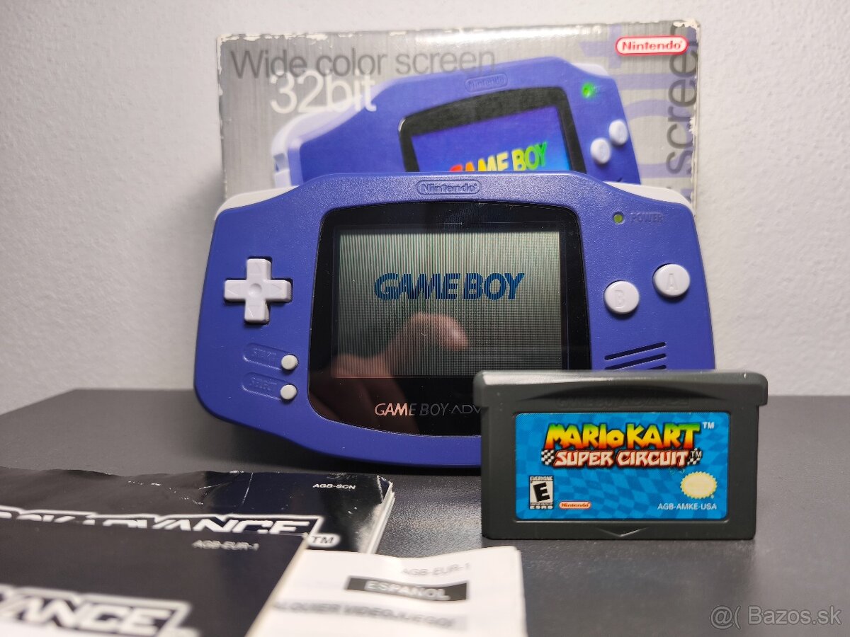 Nintendo Gameboy Advance komplet EU