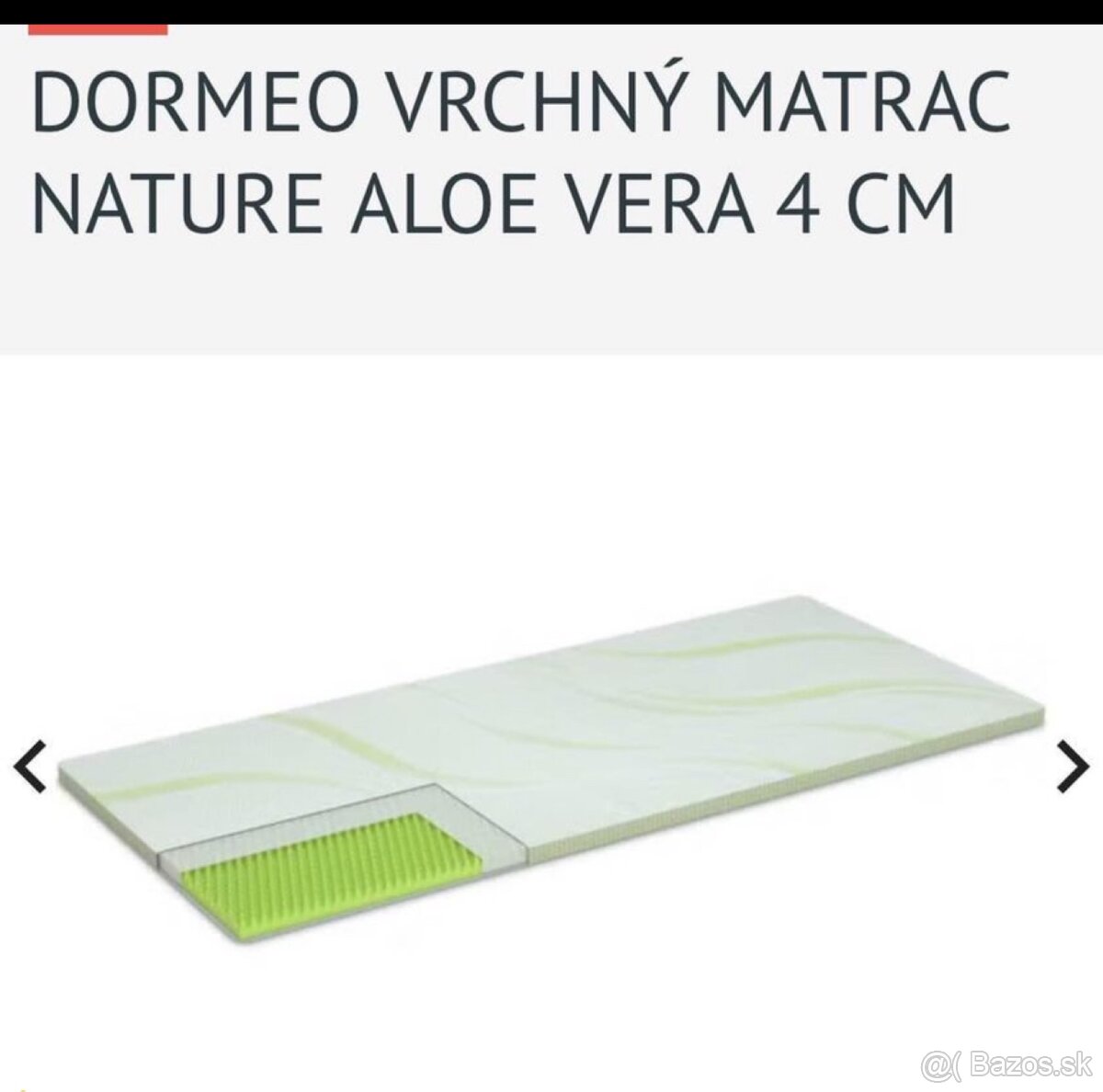 Dormeo vrchný matrac