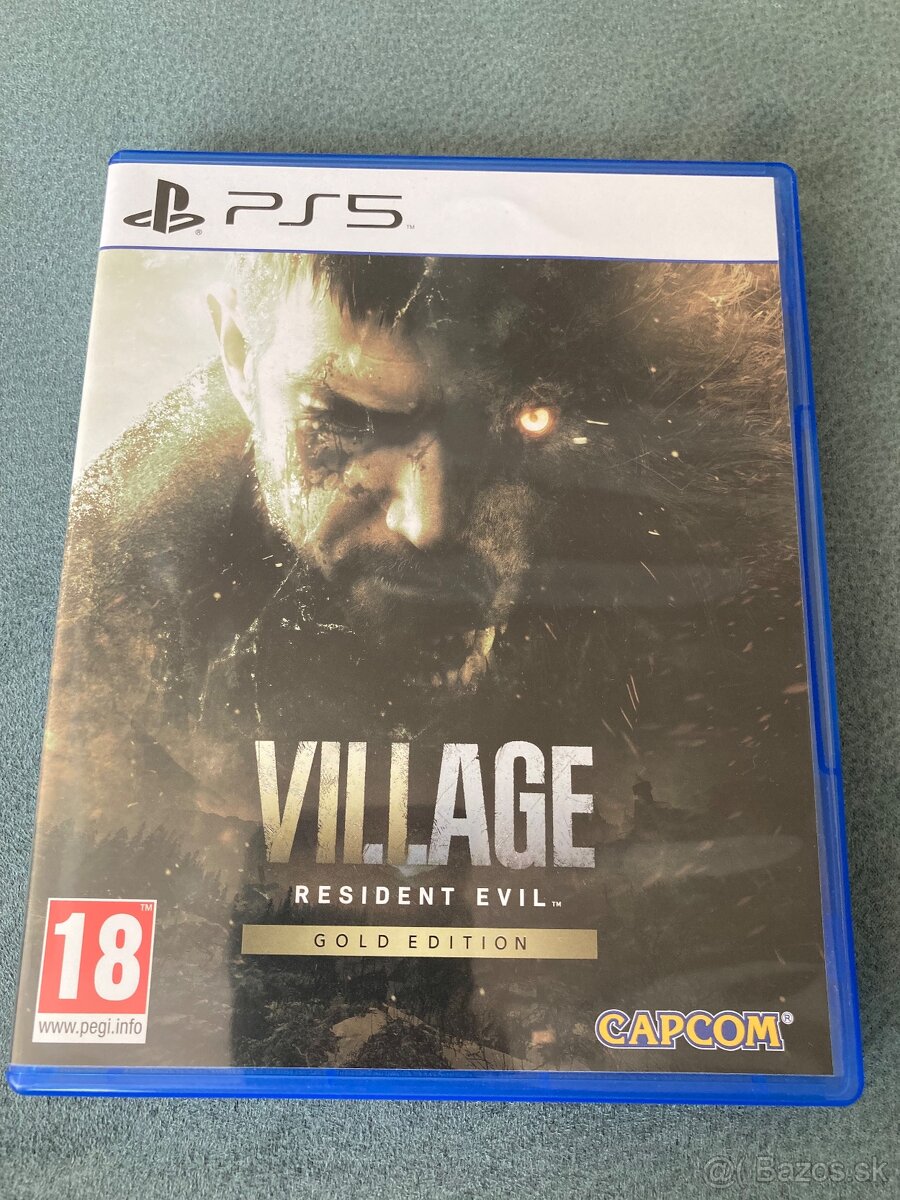 Resident evil 8 village PS5 gold edition