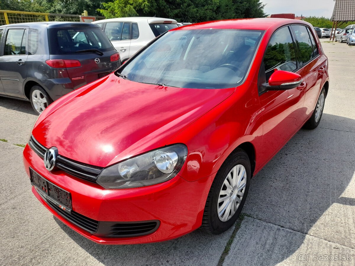 VW GOLF 6 1,2 TSi r.v. 2010