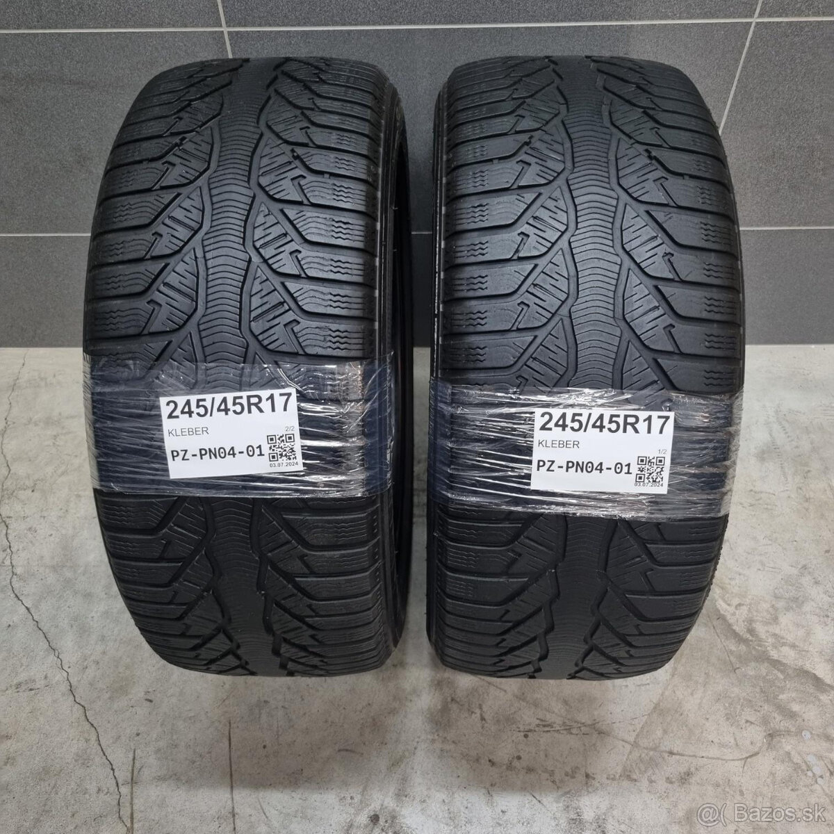 Zimné pneumatiky 245/45 R17 KLEBER